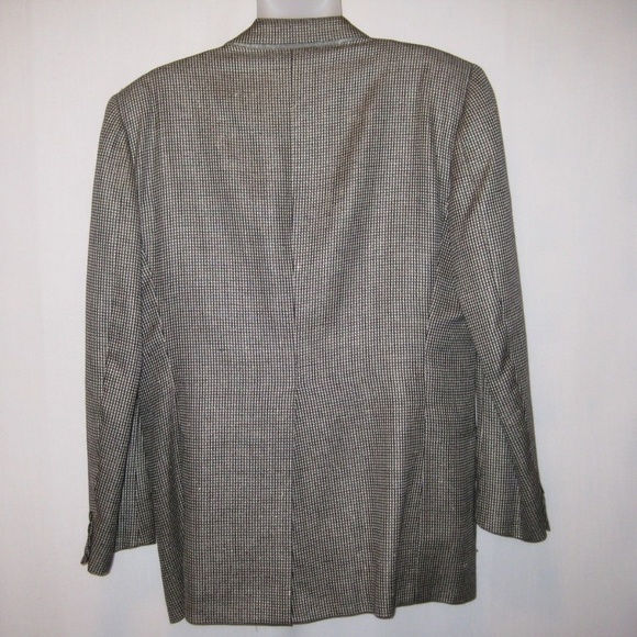 VTG Brioni Roman Style Wool Blend Coat Italy 44/54 - Picture 5 of 8